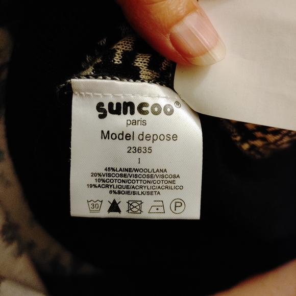 T-shirt manches faux cuir - Picture 5 of 6